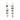 18K Blue Sapphire Five Drop Earrings Earrings Page Sargisson