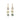 18K Triple Drop Earring in Cool Rainbow Sapphires Earrings Page Sargisson