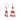 18K Chandelier Earrings in Ruby Earrings Page Sargisson