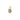 18K Freeform Medium Blue Sapphire Charm Pendant Necklace Page Sargisson