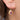 18K Freeform Drop Earring in Vivid Pink Sapphire Earrings Page Sargisson