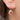 18K Freeform Drop Earring in Vivid Pink Sapphire Earrings Page Sargisson