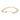 18K Carved Small Paperclip Link Bracelet Bracelet Page Sargisson