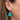 18K Faceted Chrysoprase Prong Earrings Large Earrings Page Sargisson
