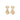 18K Carved Diamond Cocktail Earrings Earrings Page Sargisson
