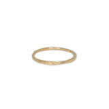 18K Gold Carved Skinny Band Rings Page Sargisson 