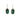 18K Faceted Emerald Long Oval Prong Earrings Earrings Page Sargisson