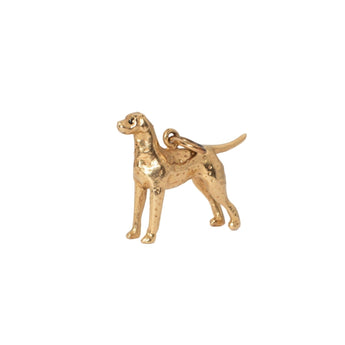 VINTAGE - 14K Dalmatian Dog Charm Hidden Apex