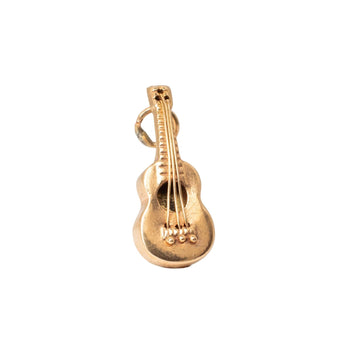 VINTAGE - 14K guitar/ukulele charm charm Miss Mickster
