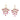 18K Fan Chandelier Earring in Ruby and Diamond Earrings Rava