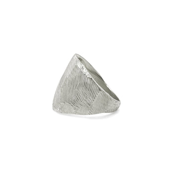 Sterling Silver Wide Angled Ring Rings Page Sargisson