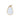 VINTAGE- 9K Gold Moonstone Pendant with Diamond Bail Ring RADHA GOLD