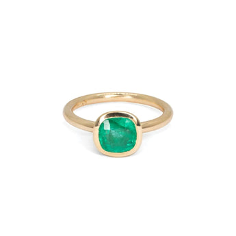 Madison Ring with 1.09ct Emerald Ring Page Sargisson