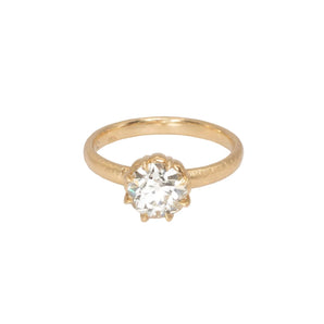 18k Gold Bergen with 1.31 carat Natural Antique Old European Diamond Engagement Ring Page Sargisson