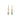9K Gold Bezel Set Marquise Stone and Diamond Drop Earrings Earrings RADHA GOLD Emerald