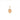 18K Freeform Orange Sapphire Charm Pendant Necklace Page Sargisson
