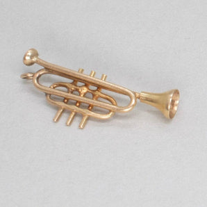 Vintage Instrument Charms Hidden Page Sargisson Horn 1 