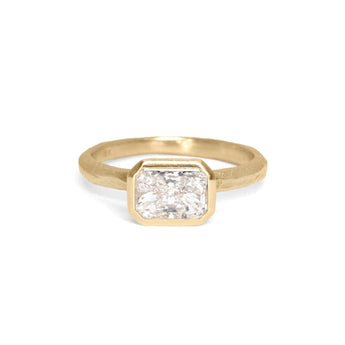 Atlantic Ring with .91ct Radiant Diamond Engagement Ring Page Sargisson
