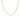 18K Organic Paperclip Link Chain Necklaces Rava