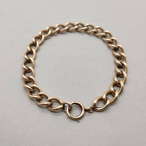 14K Vintage Chain Bracelet Hidden Page Sargisson 