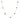 14K Petite Sapphire Station Chain Necklace Necklaces Rava