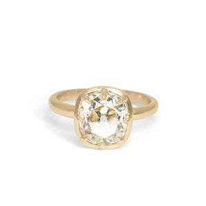The Collet 2.97 Old Mine Cut Diamond Engagement Ring Engagement Ring Page Sargisson
