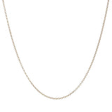 Delicate Link Chain Necklace Page Sargisson 10K Gold 16-18" 