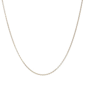 Delicate Link Chain Necklace Page Sargisson 10K Gold 16-18" 