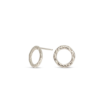 Sofie Plain Stud Earrings Earrings Page Sargisson Sterling Silver