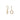 Sofie Plain Drop Earrings Earrings Page Sargisson 10KT Gold