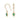 18K Teardrop Earrings in Emerald Earrings Page Sargisson