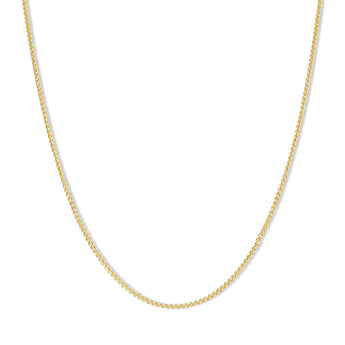 18K Wheat Chain Necklace Page Sargisson