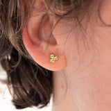 18K Triple Dot Earrings Earrings Page Sargisson 