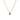 18K Teardrop Slider Necklace in Ruby Necklace Page Sargisson