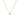 18K Teardrop Slider Necklace in Orange Sapphire Necklace Page Sargisson
