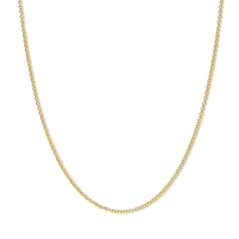 18K Delicate Link Chain Necklace Page Sargisson 18K Gold 18"