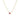 18K Gemstone Dual Bead Necklace with Ruby Necklaces Page Sargisson