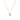 18K Oval Slider Necklace in Yellow Sapphire Necklace Page Sargisson 