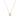 18K Oval Slider Necklace in Yellow Sapphire Necklace Page Sargisson