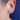 18K Kite Stud Earrings in Chrysoprase Earrings Gemorex