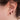18K Kite Stud Earrings in Garnet Earrings Gemorex