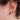 18K Kite Stud Earrings in Garnet Earrings Gemorex