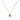 18K Freeform Slider Necklace in Green Sapphire Necklace Page Sargisson 