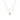 18K Teardrop Slider Necklace in Pink Sapphire Necklace Page Sargisson