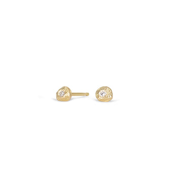 18K Diamond Dot Studs Earrings Page Sargisson 18K yellow gold
