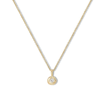 18K Diamonds by the Yard - Single Diamond Necklace Page Sargisson