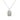 Tulip Tag Pendant with Diamonds Necklaces Page Sargisson Leaf Tag Sterling Silver with Diamonds