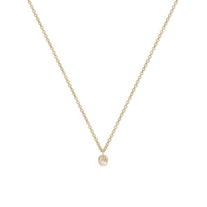 18K Diamond Dot Necklace Necklace Page Sargisson 18K Yellow Gold