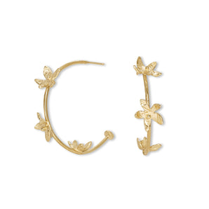 Everlee Hoop Earrings Small Earrings Page Sargisson 10KT Gold