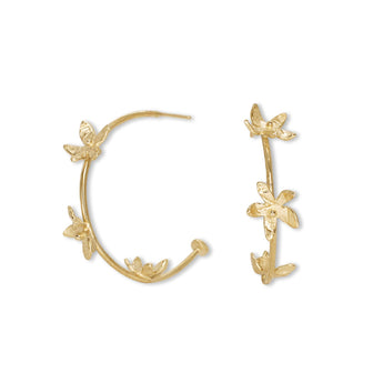 Everlee Hoop Earrings Small Earrings Page Sargisson 10KT Gold